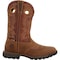 Rocky Waterproof Western Boot, 11 M, Leather, 11 in H, Brown RKW0380 - alternate 7